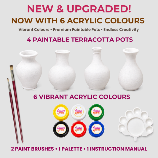 Terracotta Pots Painting Kit