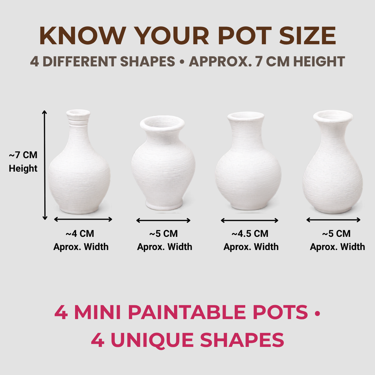 Terracotta Pots Painting Kit