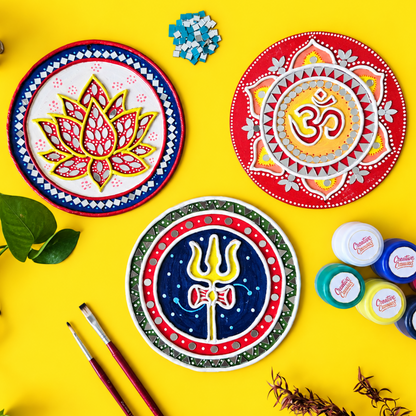 Heritage Lippan Art Coasters Kit