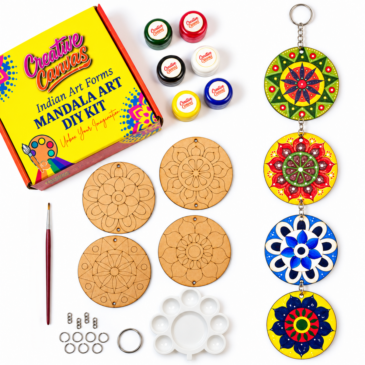 Mandala Art Wall Mount Kit