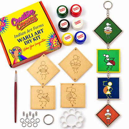 Warli Art Wall Mount Kit