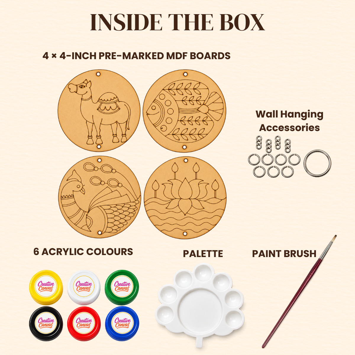 Madhubani Art Wall Mount Kit