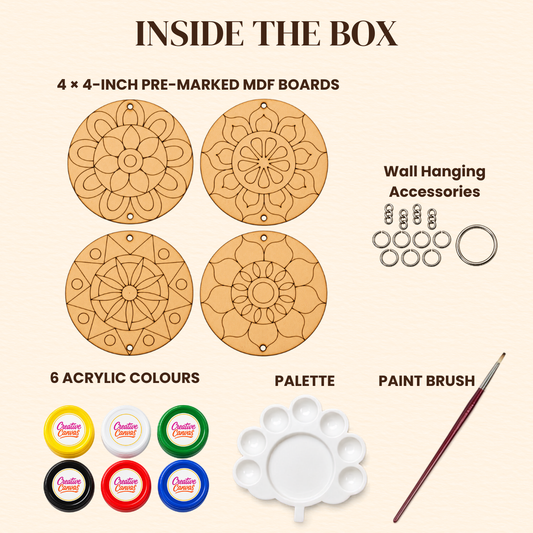Mandala Art Wall Mount Kit