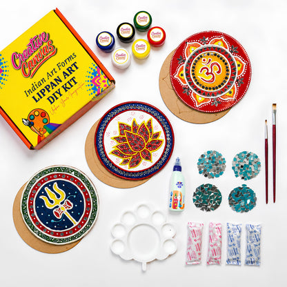 Heritage Lippan Art Coasters Kit