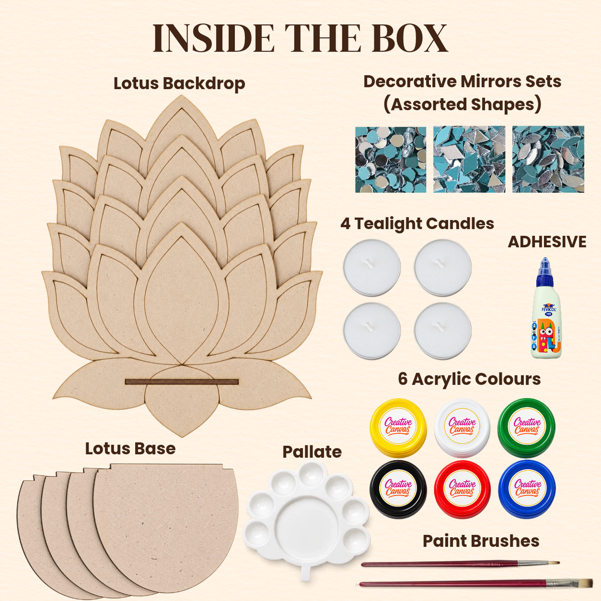 Padmavati Lotus Backdrop Decor Kit