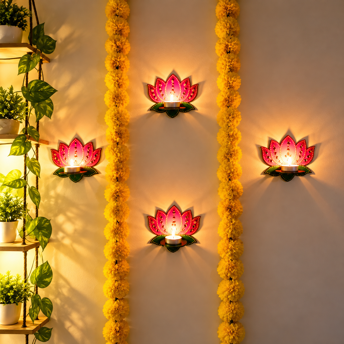 Padmavati Lotus Backdrop Decor Kit