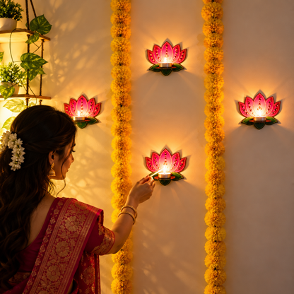 Padmavati Lotus Backdrop Decor Kit
